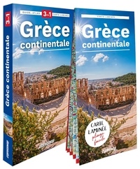 Piotr Jablonski et Laurent Berthel - Grèce continentale - Guide + Atlas + Carte laminée 1/800 000.