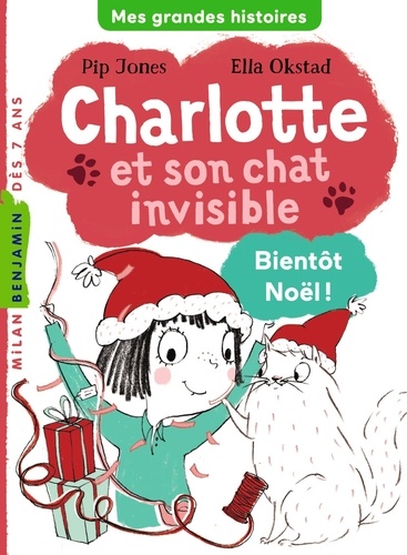 Charlotte et son chat invisible Tome 4 Bientôt Noël