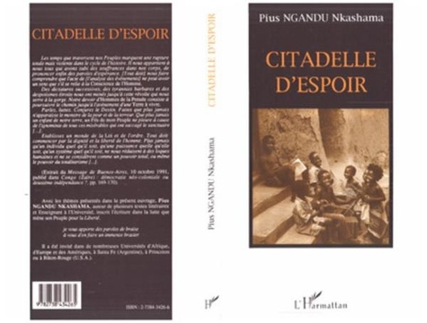  Pius Ngandu Nkdashama - Citadelle d'espoir.