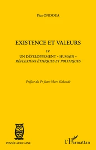 Existence et valeurs