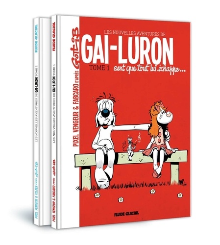 Les nouvelles aventures de Gai-Luron  Pack en 2 volumes : Tome 1, Gai-Luron sent que tout lui échappe... ; Tome 2, Gai-Luron passe à l'attaque !