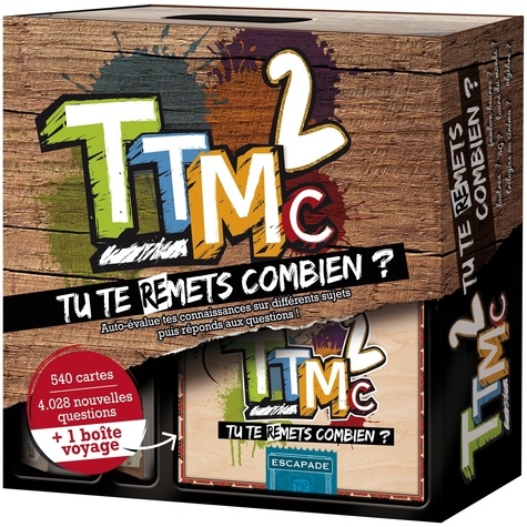 TTMC 2 : TU TE REMETS COMBIEN ?, PIXIEGAMES - Papeterie - Decitre
