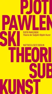 Theorie der Subjekt-Objekt-Kunst