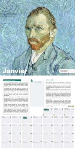 Calendrier Van Gogh  Edition 2021