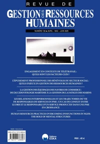 Gestion des ressources humaines 136 - avril-mai-juin 2025