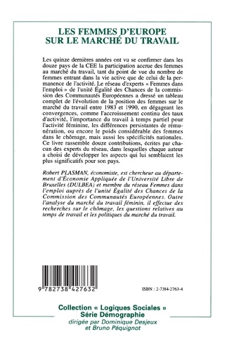 Les femmes d'Europe sur le marché du travail