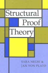 Structural Proof Theory