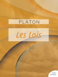  Platon - Les Lois.