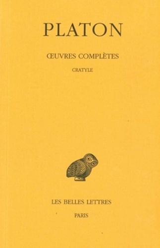  Platon - Oeuvres complètes - Tome 5, 2e partie, Cratyle.