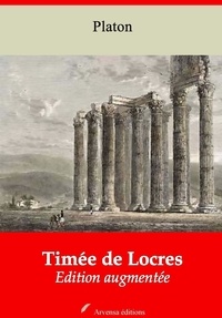 Platón Platón - Timée de Locres – suivi d'annexes - Nouvelle édition 2019.