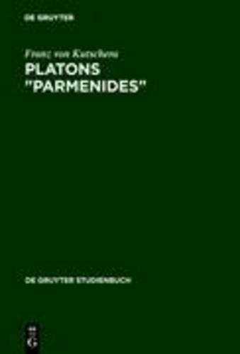 Platons "Parmenides".