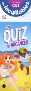  Play Bac - 200 quiz des vacances - Du CP au CE1 6-7 ans.