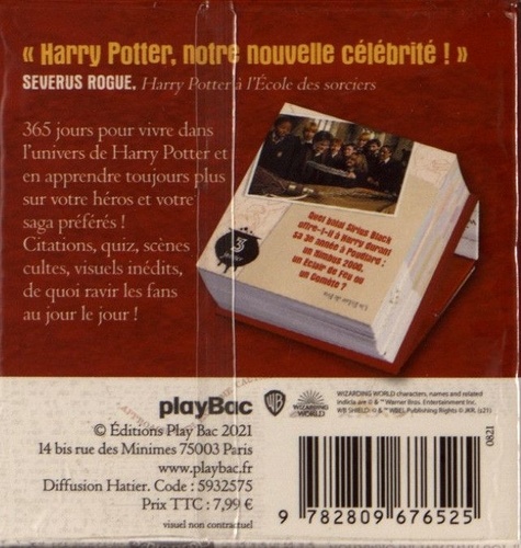365 jours avec Harry Potter  Edition 2022
