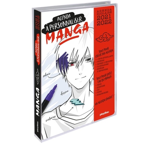 Agenda à personnaliser Manga  Edition 2021-2022