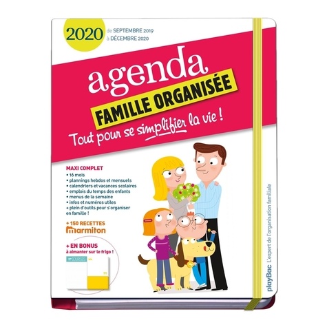 Agenda Famille organisée - Tout pour se... de Play Bac - Grand Format -  Livre - Decitre