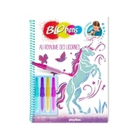 Ibooks epub téléchargements Blopens Au royaume des licornes  - Avec 4 feutres in French 9782809663013 PDB ePub