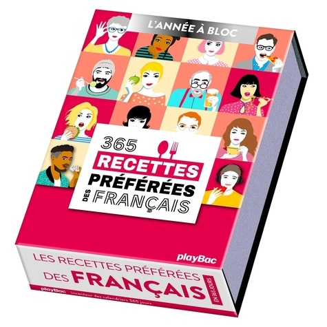 Calendrier 365 recettes préférées des Français  Edition 2023