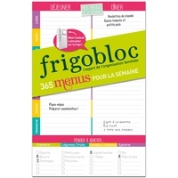 Les 20 premières heures de téléchargement d'un ebook gratuit FrigoBloc 365 menus de la semaine FB2 9782809665840