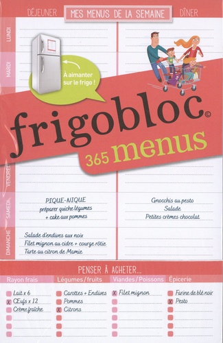  Play Bac - Frigobloc 365 menus.