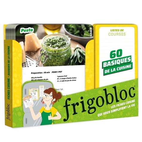  Play Bac - Frigobloc 60 classiques de la cuisine - Les fiches cuisine qui vous simplifient la vie.