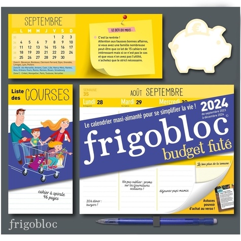 Frigobloc Hebdomadaire Montessori - Le calendrier de Play Bac - Livre -  Decitre