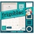  Play Bac - Frigobloc - Calendrier familial mensuel à personnaliser ! - Avec des cadres photos et un crayon à papier inclus.