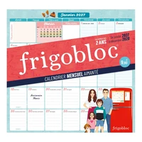 Frigobloc Calendrier mensuel aimanté