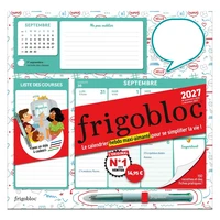 Frigobloc hebdomadaire - Le calendrier hebdo maxi-aimanté