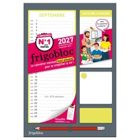 Frigobloc, le calendrier mensuel maxi-aimanté pour se simplifier la vie !