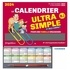  Play Bac - Frigobloc le calendrier ultra simple et maxi-compact pour une famille organisée.