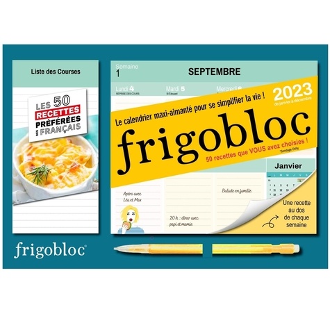 Frigobloc Les recettes préférées des Français de Play Bac - Livre - Decitre
