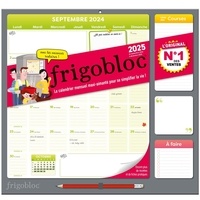  Play Bac - Frigobloc mensuel - Calendrier d'organisation familiale de septembre 2024 à décembre 2025.