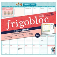 Frigobloc planning mensuel 2 ans