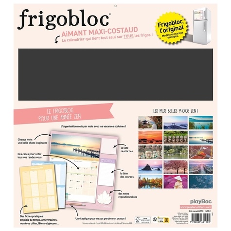 Frigobloc Pour une année Zen. De septembre 2025 à décembre 2026  Edition 2025-2026