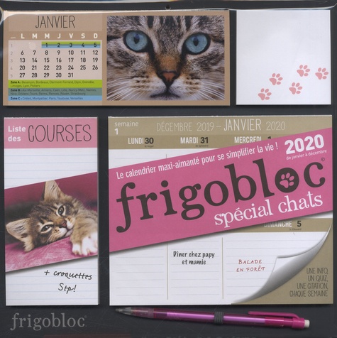 Frigobloc spécial chats - Le calendrier de Play Bac - Poche - Livre -  Decitre
