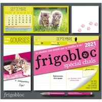 Calendrier d'organisation frigobloc ; spécial chats - Collectif