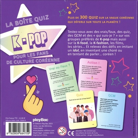 K-Pop. 300 quiz pour les fans de musique et de culture coréenne
