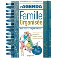  Play Bac - L'agenda Famille organisée - De septembre 2024 à décembre 2025.