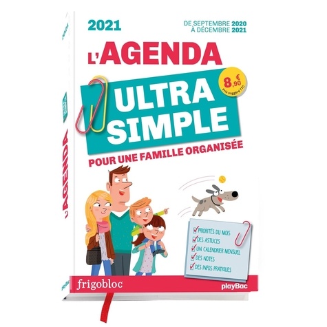 L'agenda ultra simple pour une famille organisée  Edition 2021