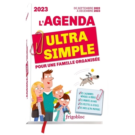 L'agenda ultra simple pour une famille organisée  Edition 2022-2023