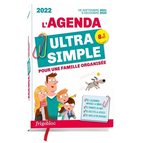 L'agenda ultra simple. Pour une famille organisée  Edition 2022