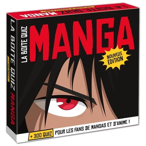 La boîte quiz manga. + 300 quiz pour les fans de mangas et d'anime !