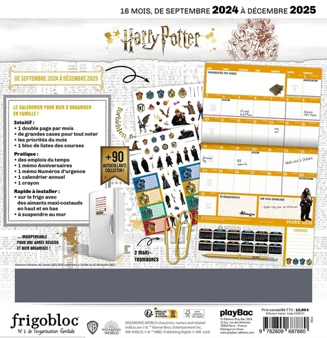 Le Calendrier Ultra Simple Harry Potter  Edition 2025