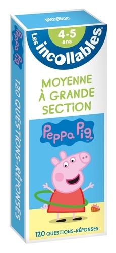  Play Bac - Les Incollables moyenne à grande section Peppa Pig - 120 questions-réponses.