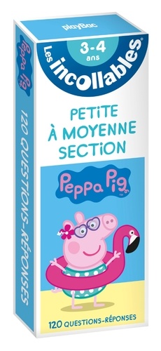  Play Bac - Les Incollables petite à moyenne section Peppa Pig - 120 questions-réponses.
