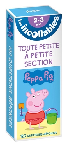  Play Bac - Les Incollables toute petite à petite section Peppa Pig - 120 questions-réponses.