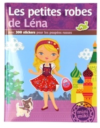  Play Bac - Les petites robes de Léna - Avec 300 stickers pour tes poupées russes.