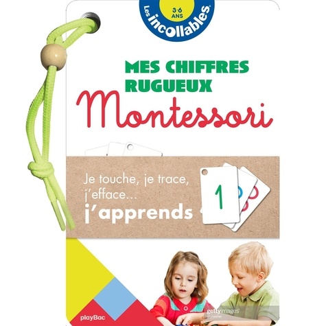  Play Bac - Mes chiffres rugueux Montessori.