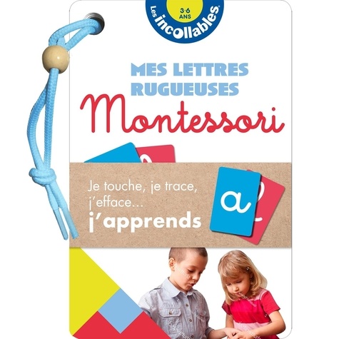  Play Bac - Mes lettres rugueuses Montessori.