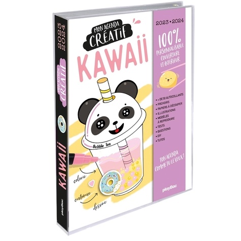 Mon agenda créatif Kawaii  Edition 2023-2024